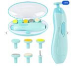 Gentle & Safe Baby Nail Trimmer with Light – Electric Nail Care Tool for Babies