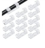 20 PC Premium Self-Adhesive Wire Clips – Cable Organizer for Home & Office in Pakistan